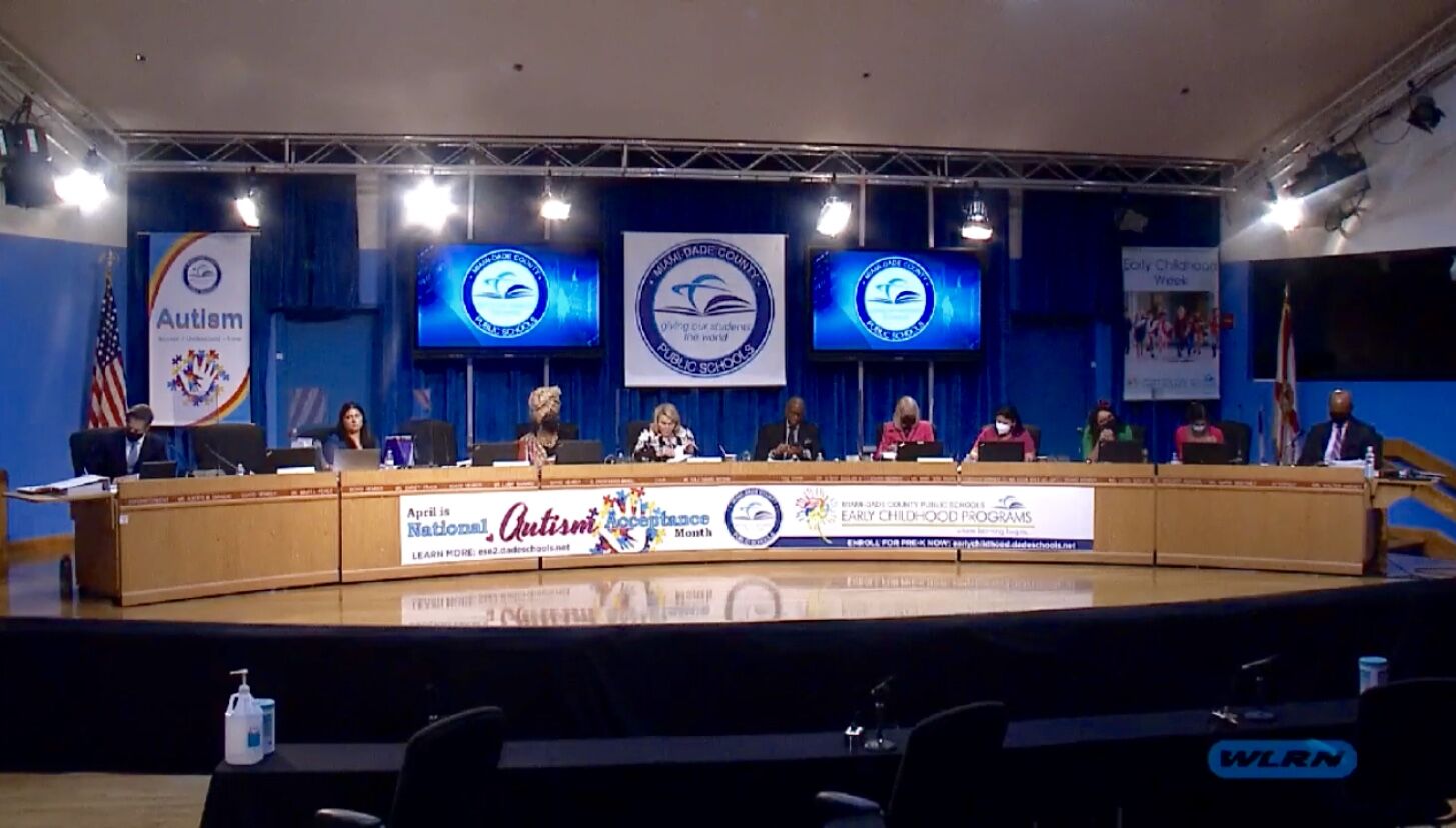 school board meeting